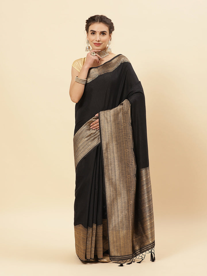 Art Handloom Saree with Zari Border