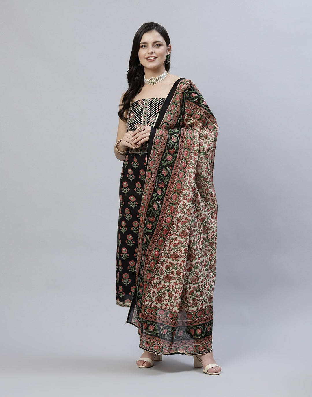 Printed Cotton Suit Piece