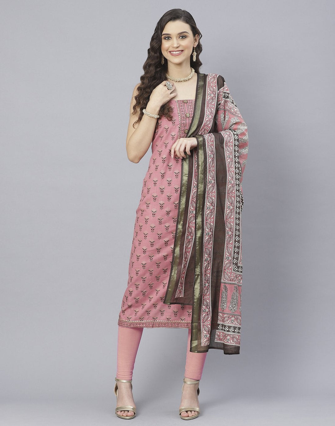 Cotton Printed Suit Piece