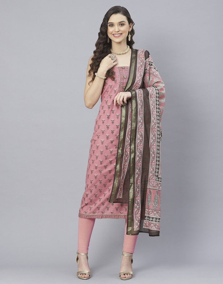 Cotton Printed Suit Piece