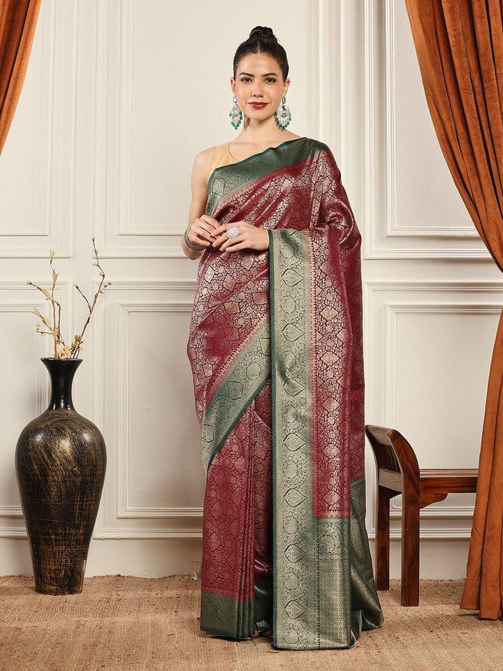Woven Design Art Silk Saree