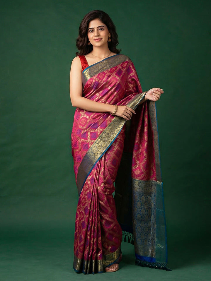 Woven Design Art Silk Saree
