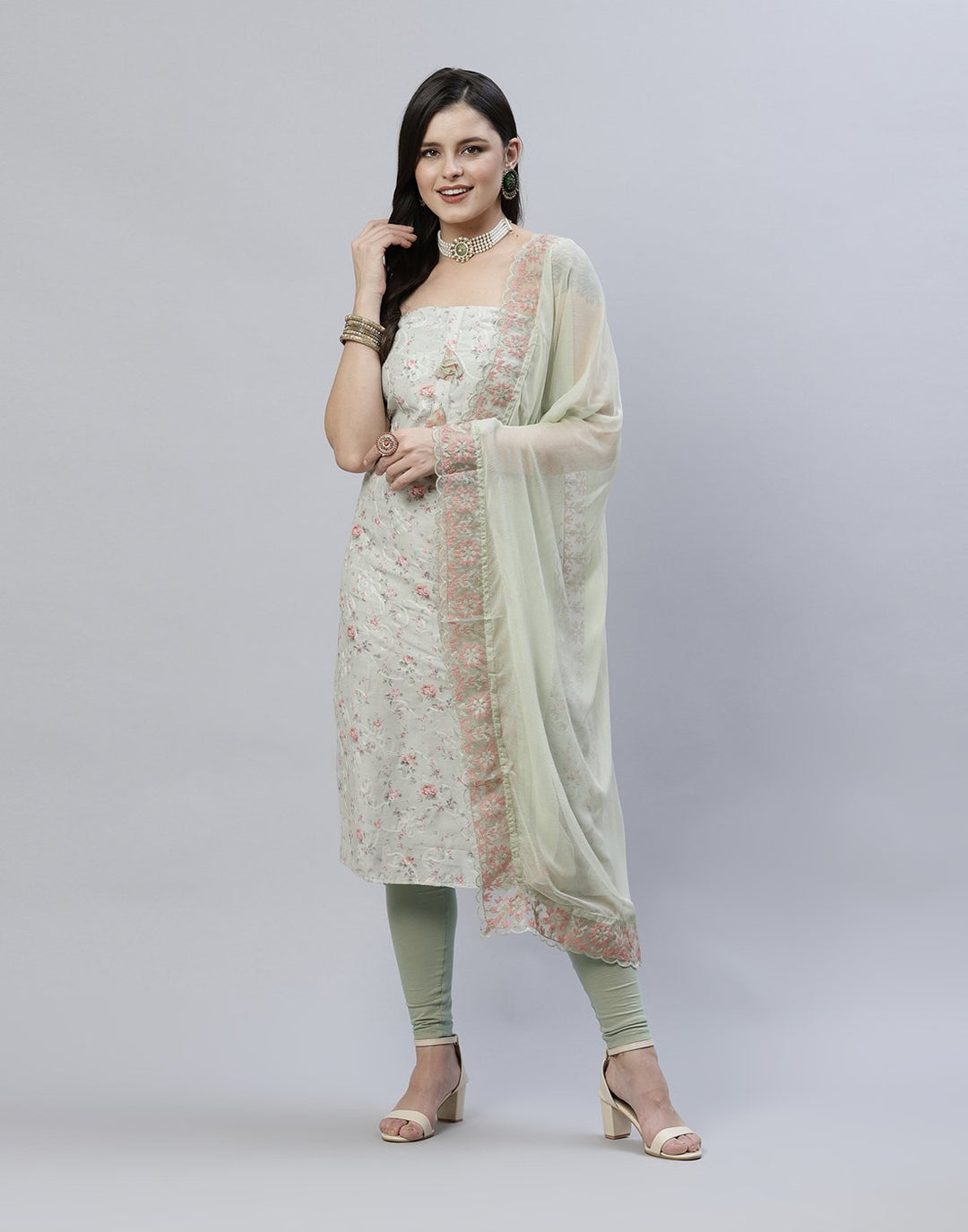 Printed Muslin Suit Piece