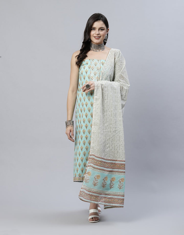 Printed Cotton Suit Piece