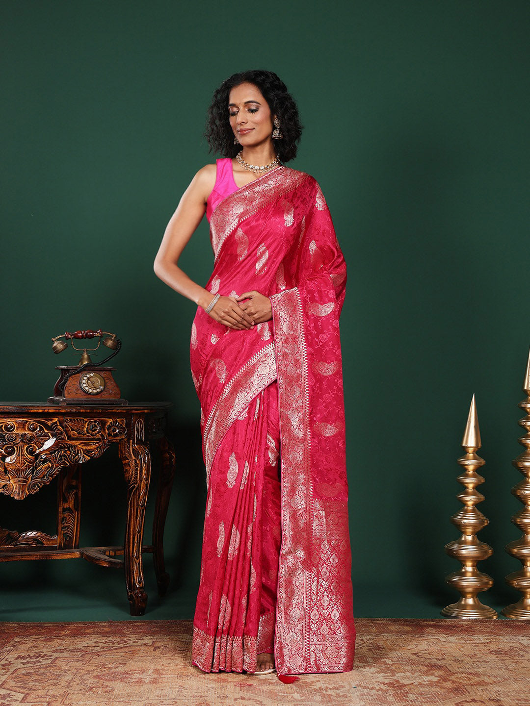 Woven Design Dola Silk Saree