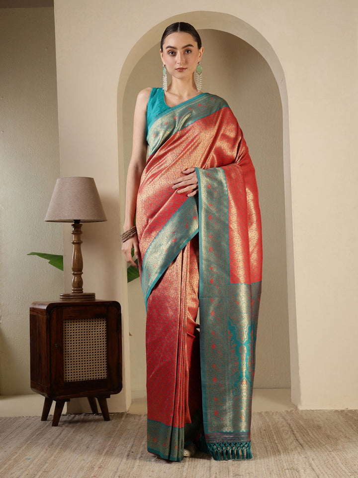Woven Design Art Silk Saree