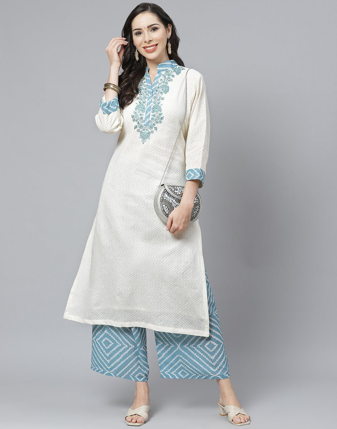 Cotton Kurti with Palazzo