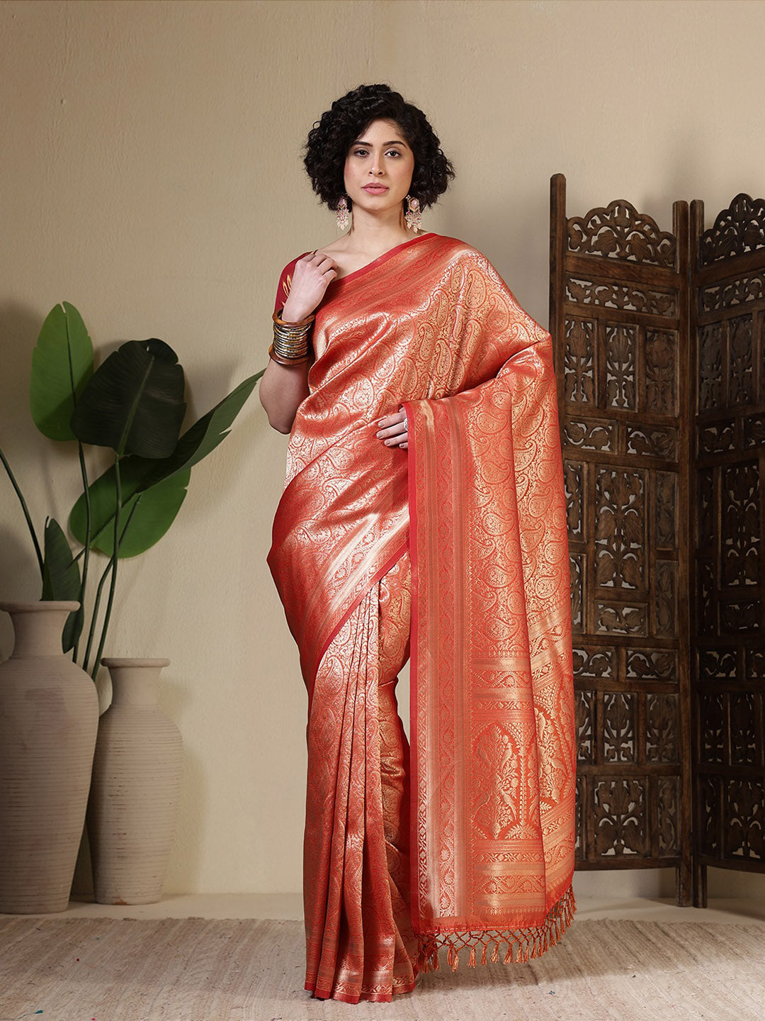 Woven Design Art Silk Saree