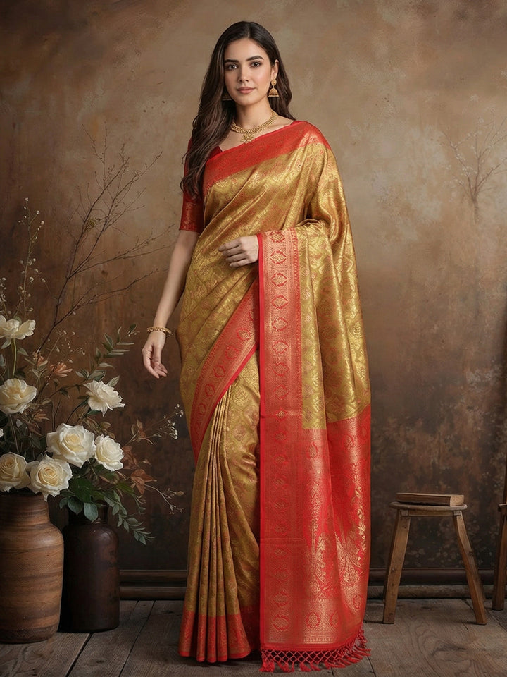 Woven Design Art Silk Saree