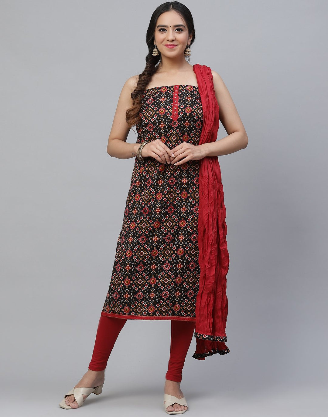 Cotton Printed Suit Piece