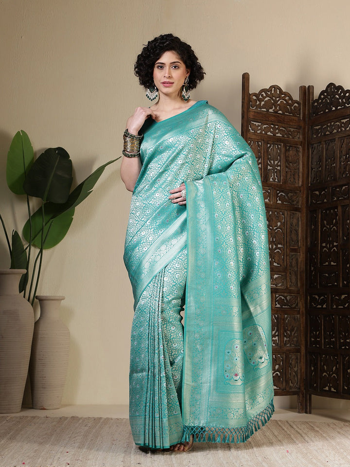 Woven Design Art Silk Saree