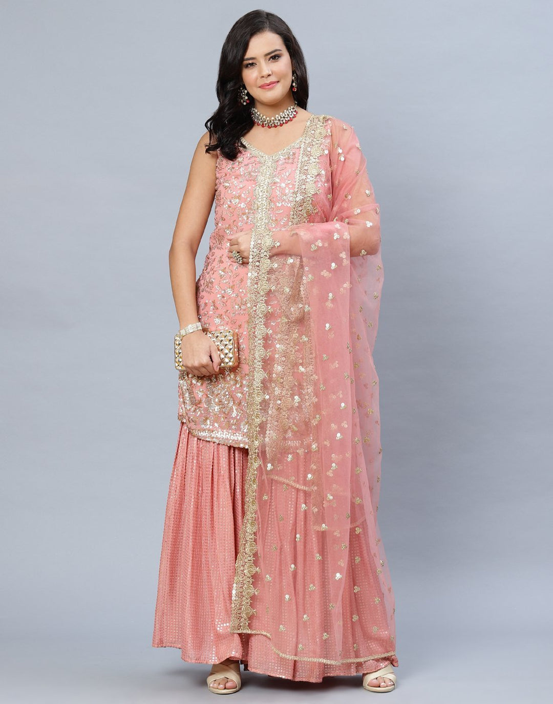 Georgette Salwar Kameez Stitched Suit