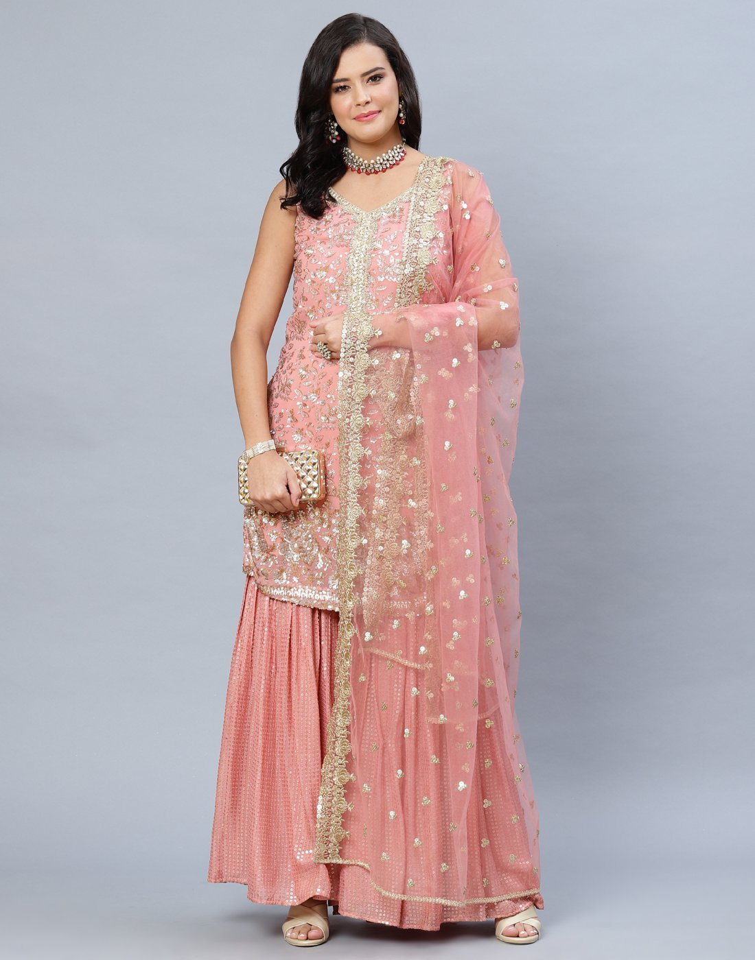 Georgette Salwar Kameez Stitched Suit