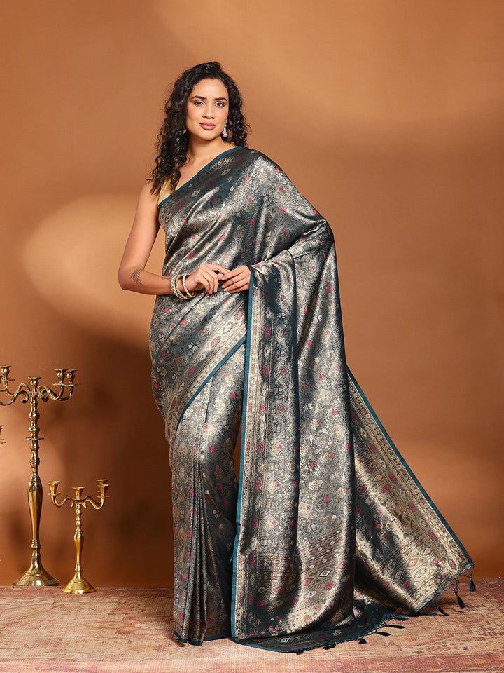 Woven Design Art Silk Saree