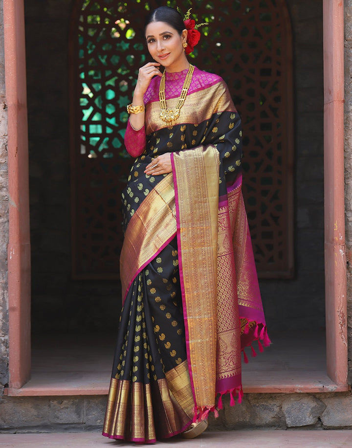 MBZ Meena Bazaar-KANJIVARAM SILK SAREE