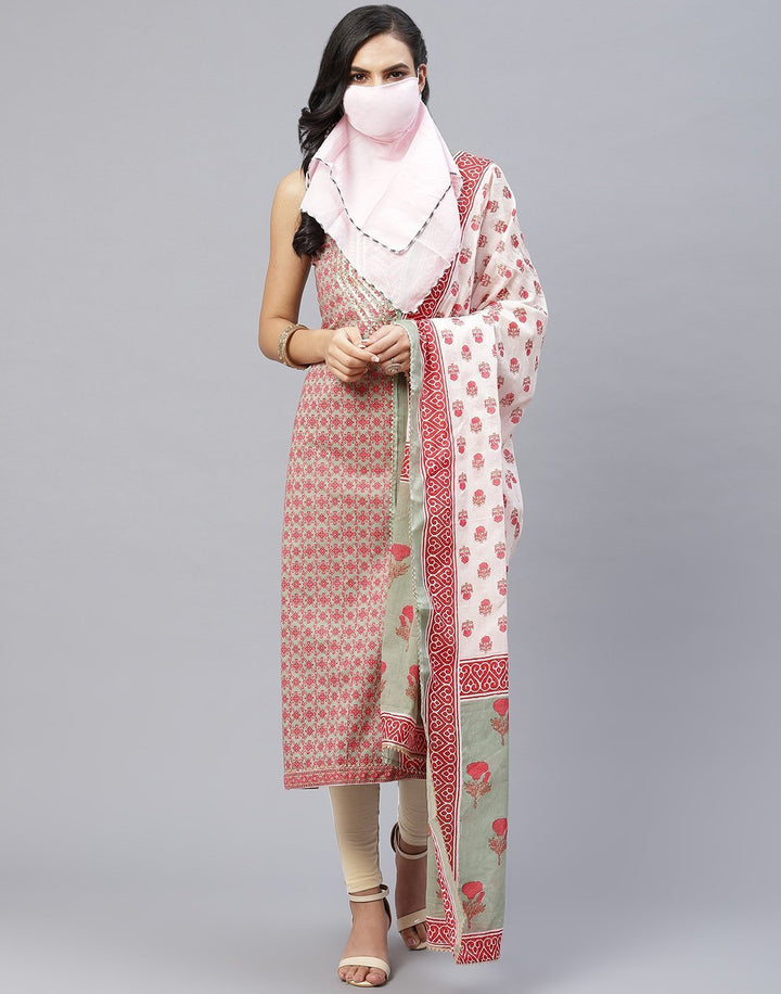 Cotton Printed Suit Piece