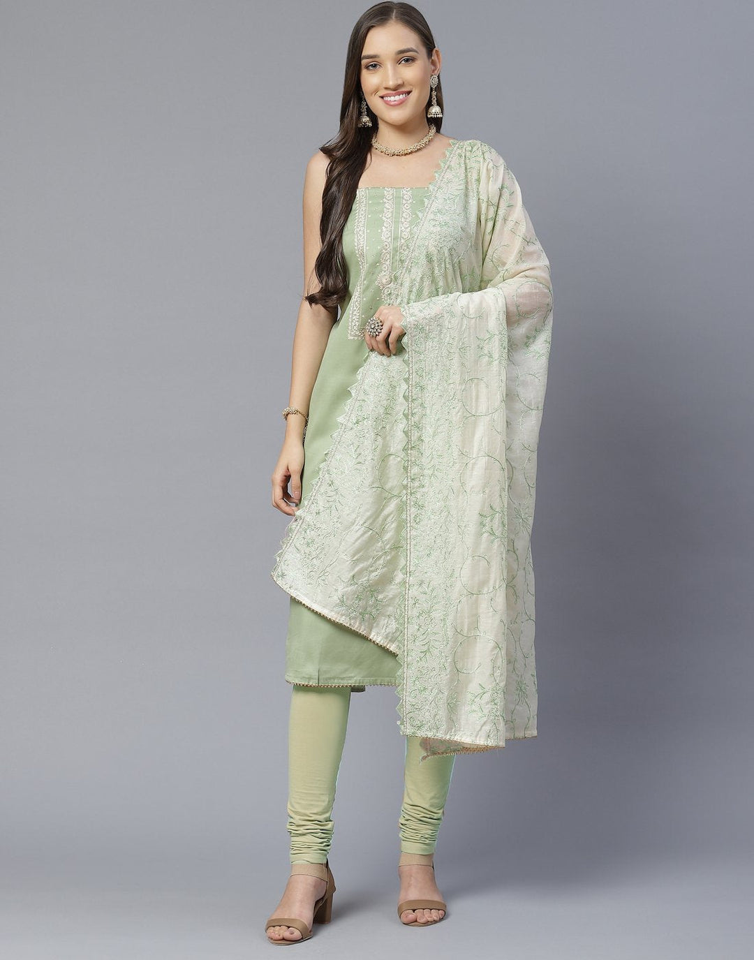 Chanderi Mannat Suit Set