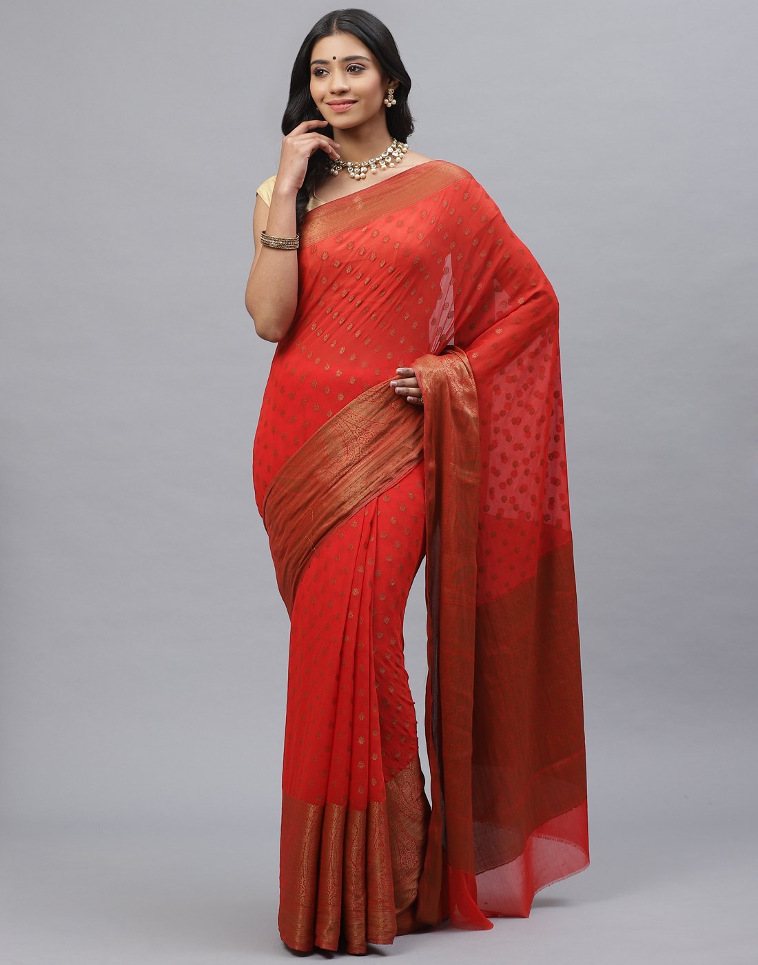 Art Chiffon Saree