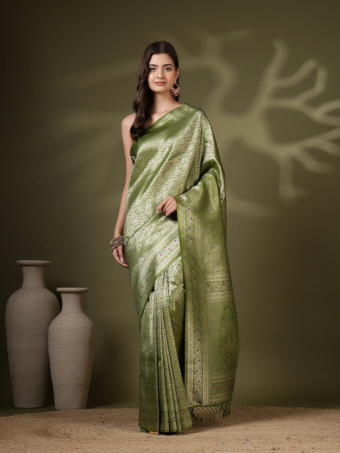 Woven Design Art Silk Saree