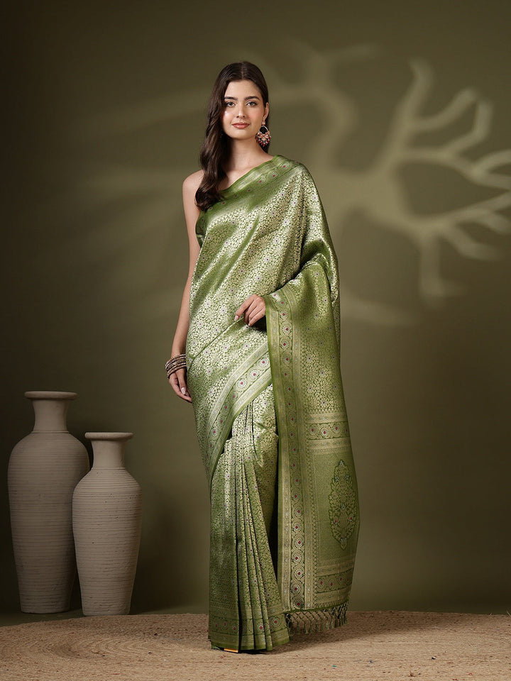 Woven Design Art Silk Saree