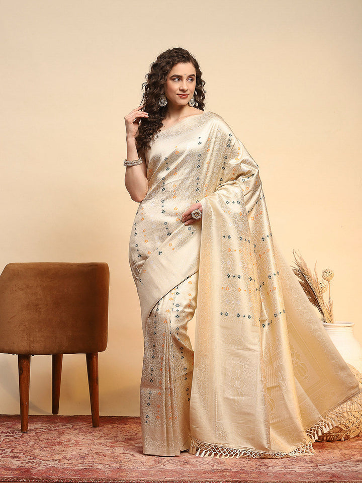 Woven Design Art Silk Saree