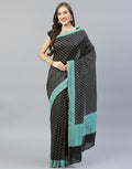 Kantha Border Printed Cotton Saree