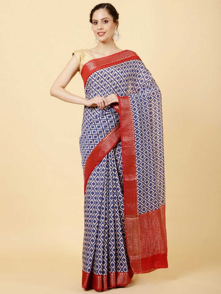 Printed Cotton Saree