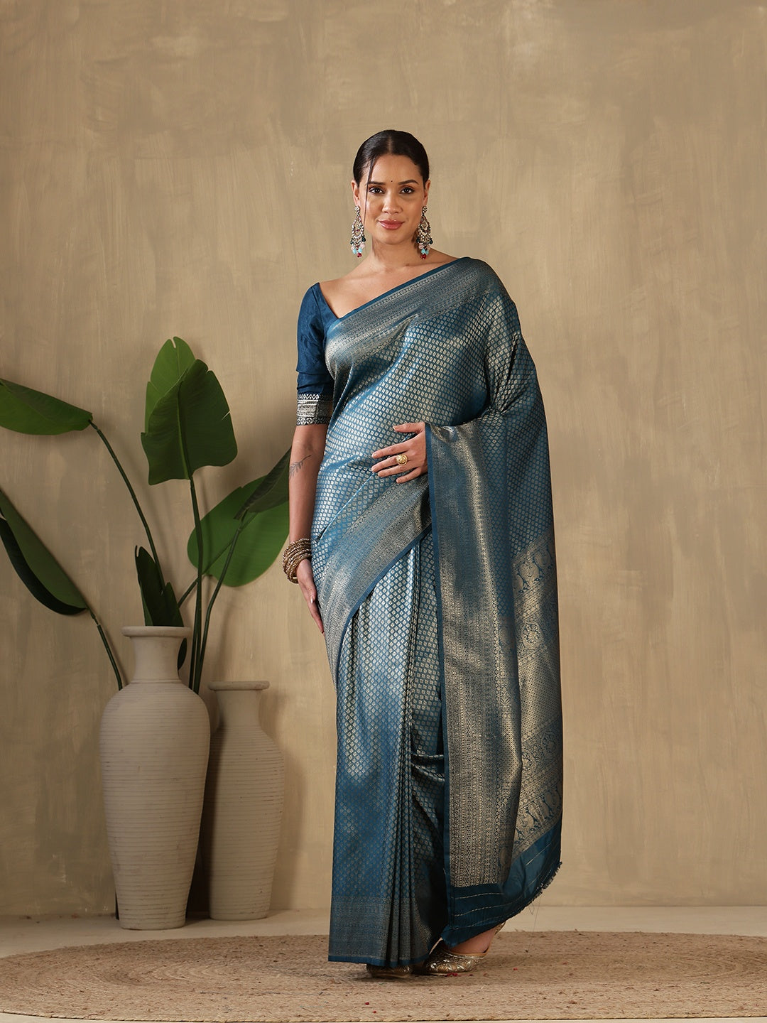 Woven Design Art Silk Saree