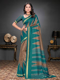 Printed Art Silk Saree
