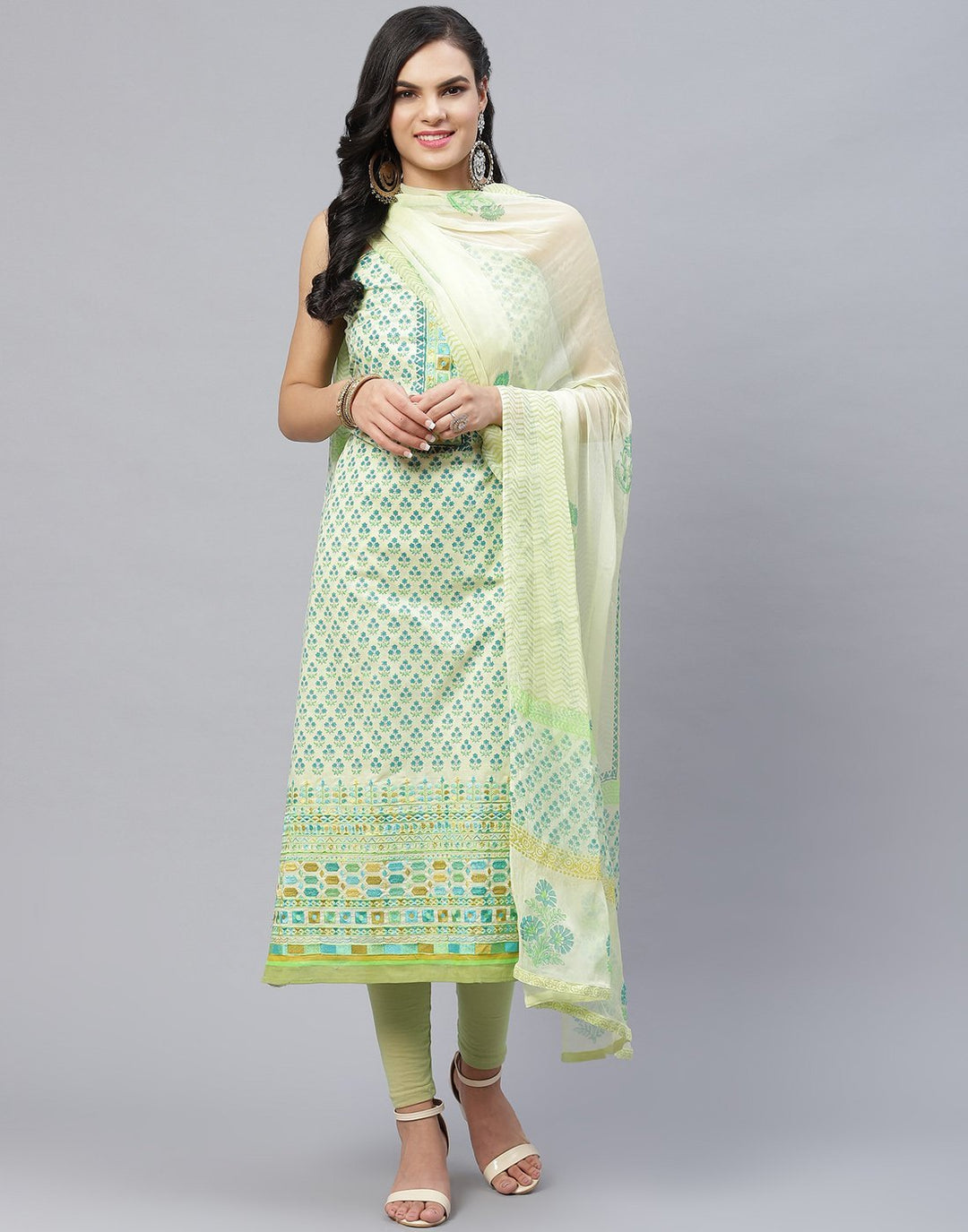 Cotton Printed Suit piece