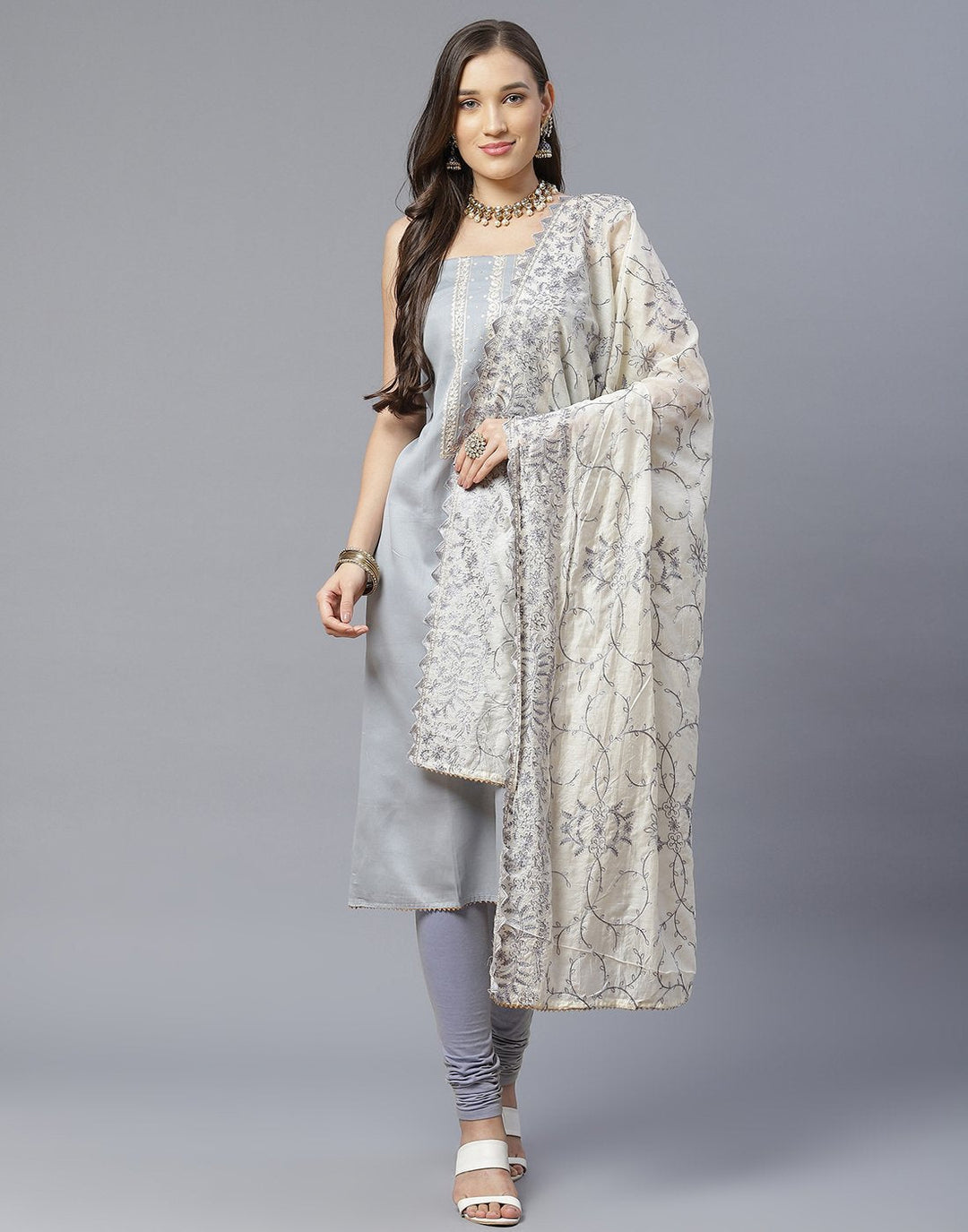 Chanderi Mannat Suit Set