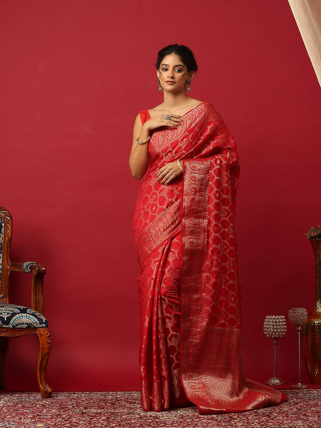 Woven Design Art Silk Saree