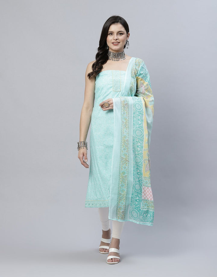 Printed Cotton Suit Piece