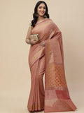 Zari Border Booti Cotton Woven Saree