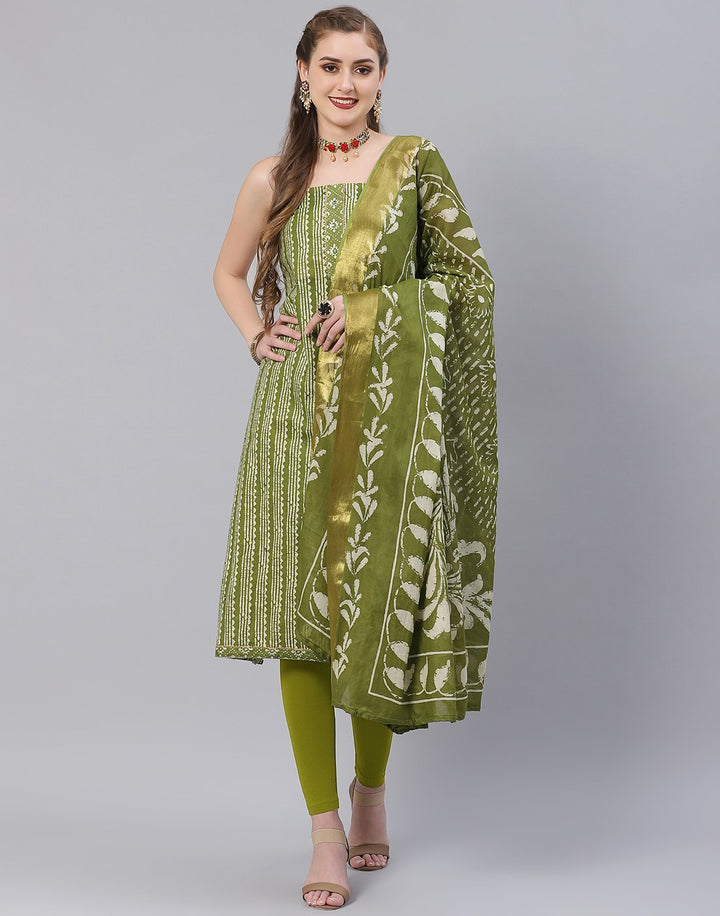 Cotton Printed Suit Piece
