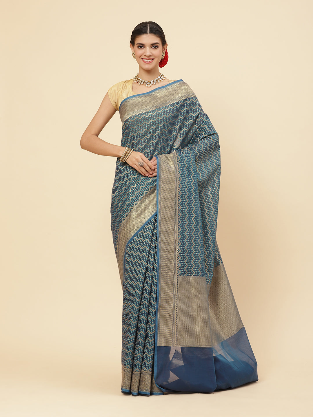 Cotton Wovn Saree