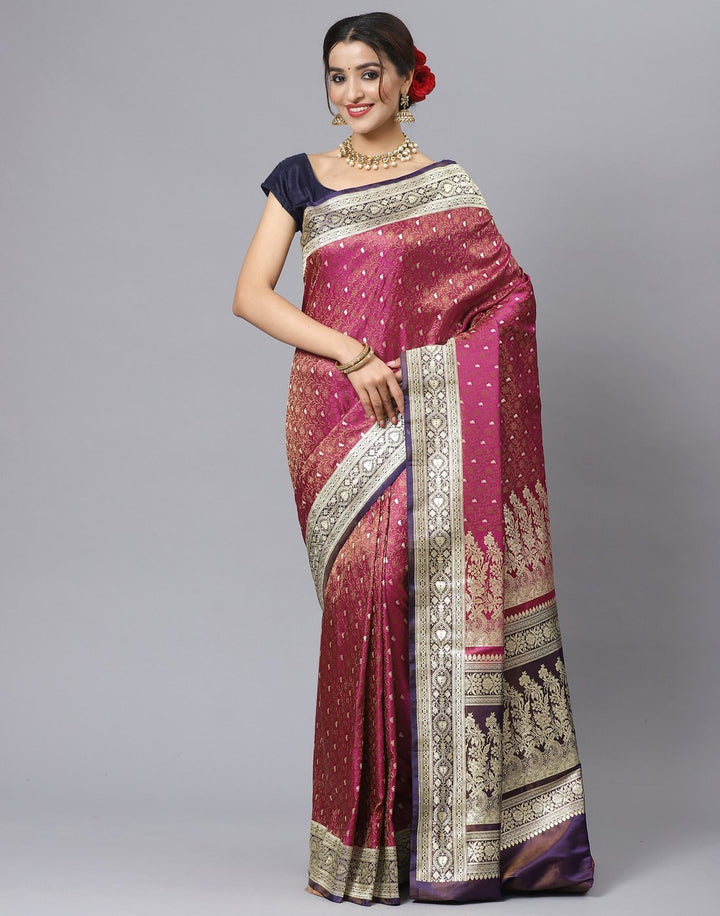 Woven Banarasi Tanchoi Saree