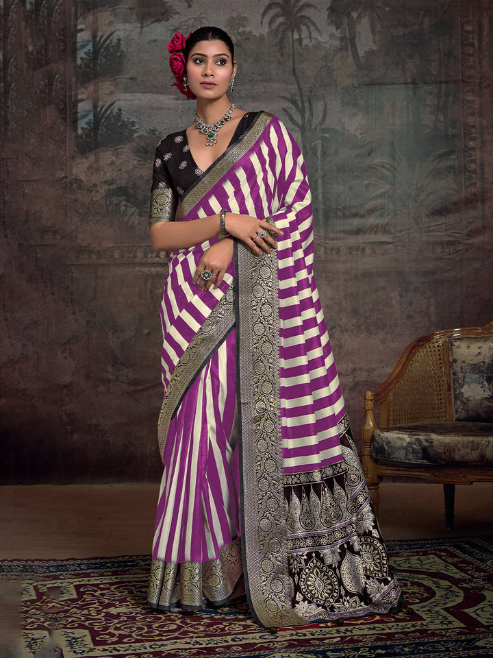 Printed Art Silk Saree