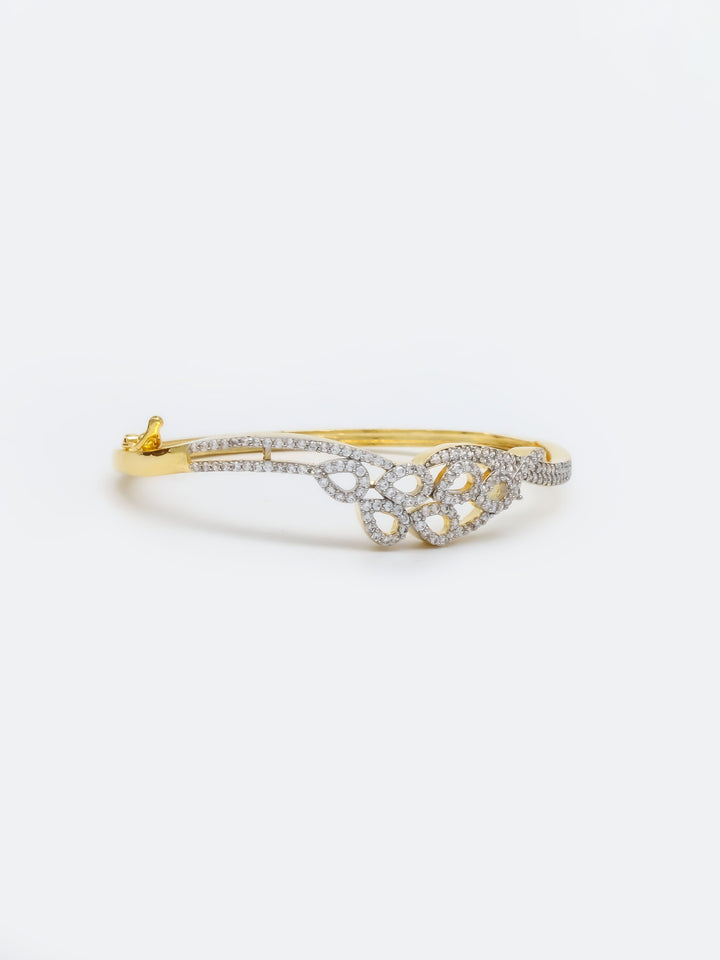 Gold &amp; White Bracelet