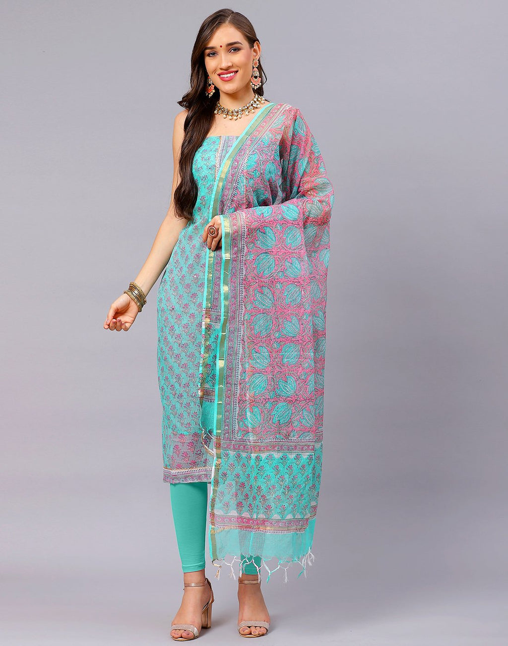 Cotton Printed Suit Piece