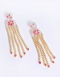 Beautiful Gold Plated Drop Earrings