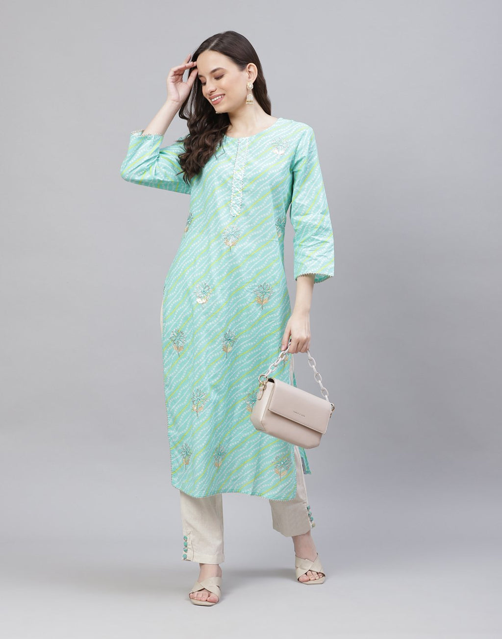Printed Cotton Kurti
