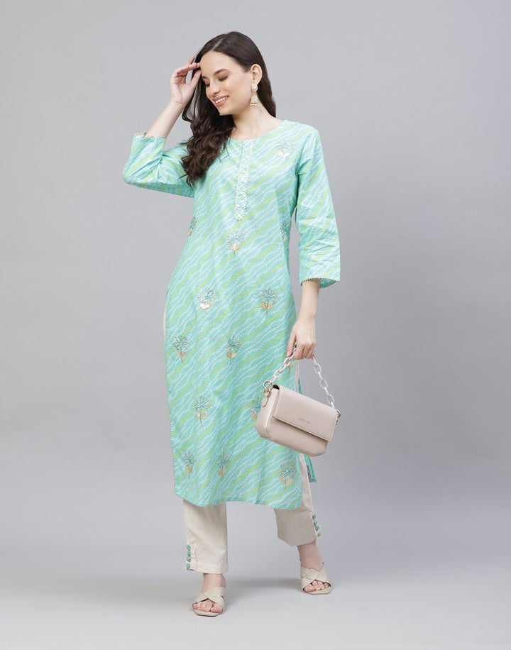 Printed Cotton Kurti