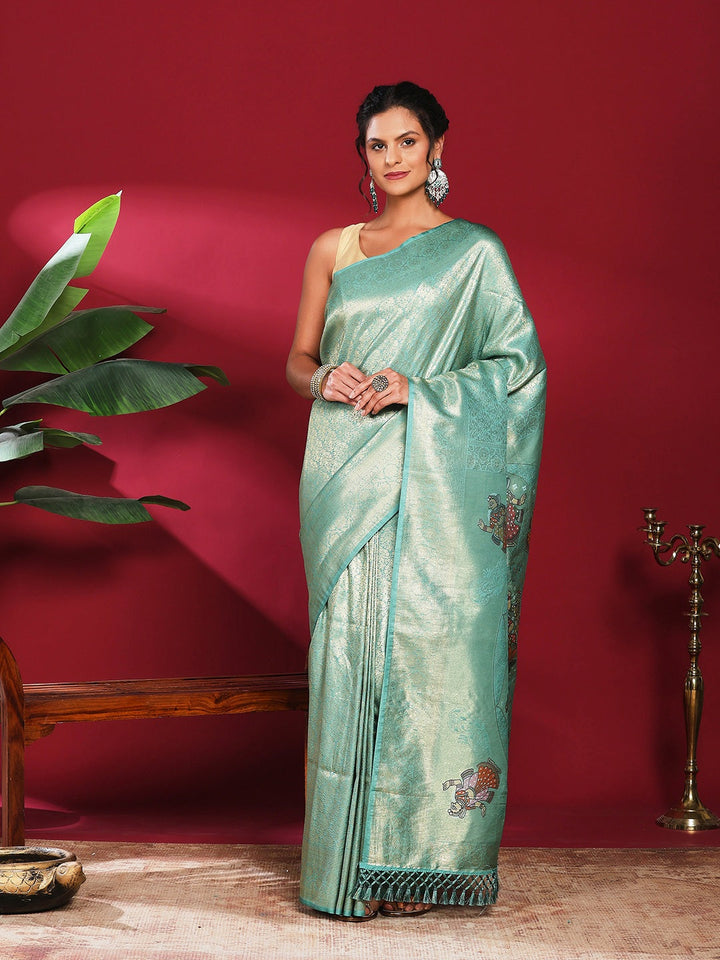 Woven Design Art Silk Saree