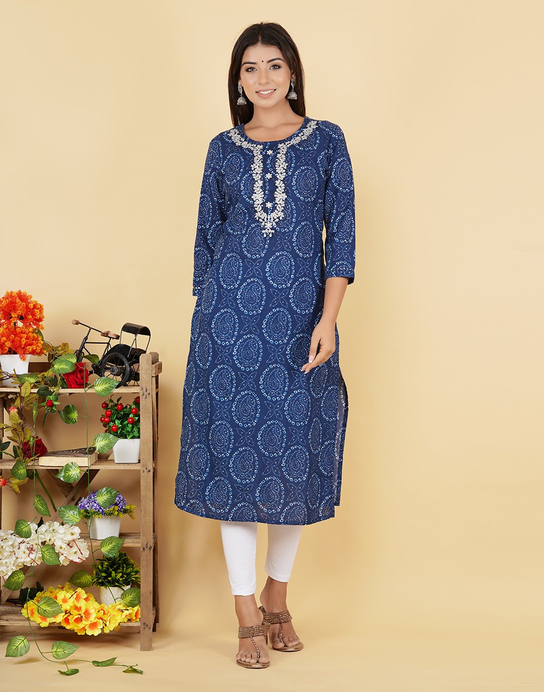 Printed Cotton Kurti