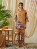 Floral Printed Cotton Kurti With Pants