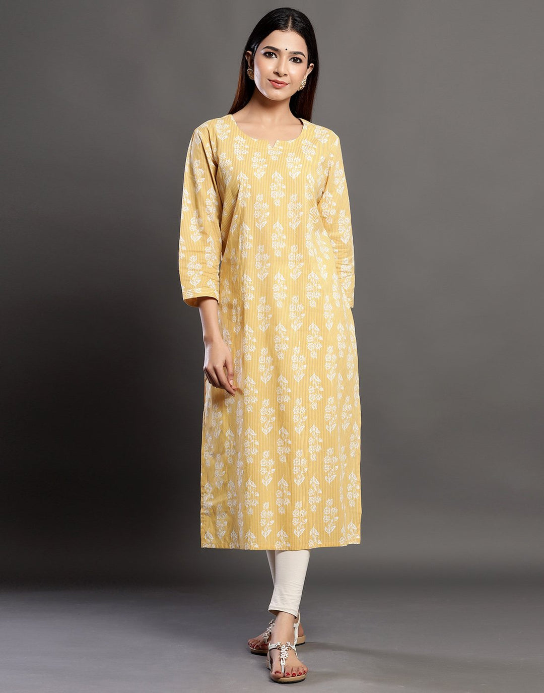 Printed Summer Cotton Kurti