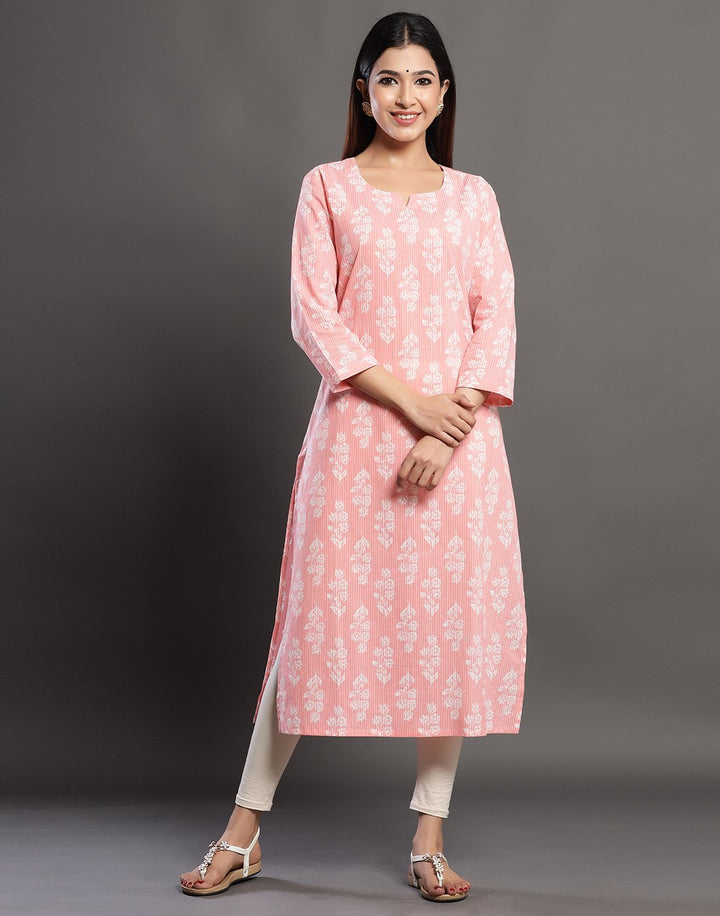 Printed Summer Cotton Kurti