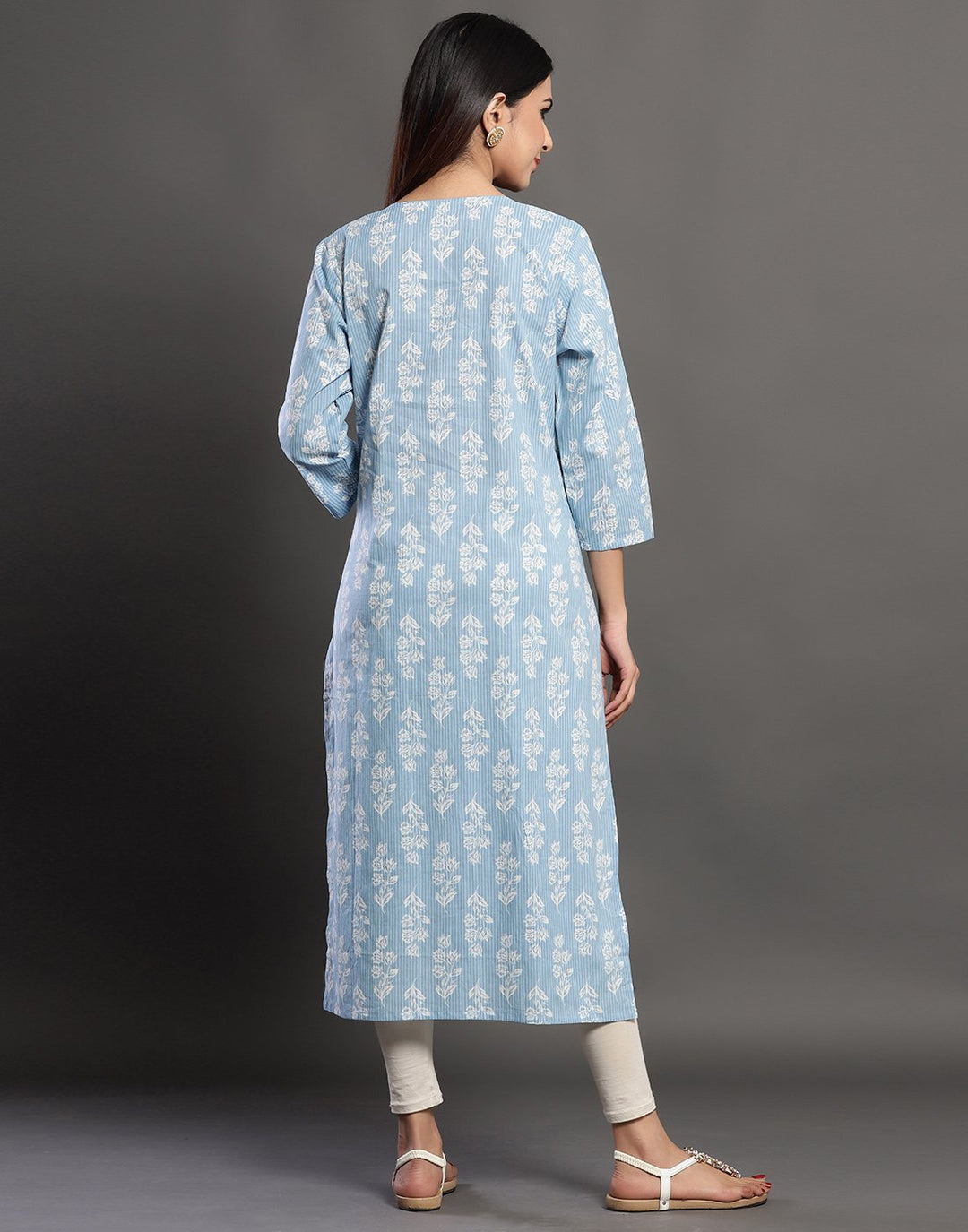 Printed Summer Cotton Kurti