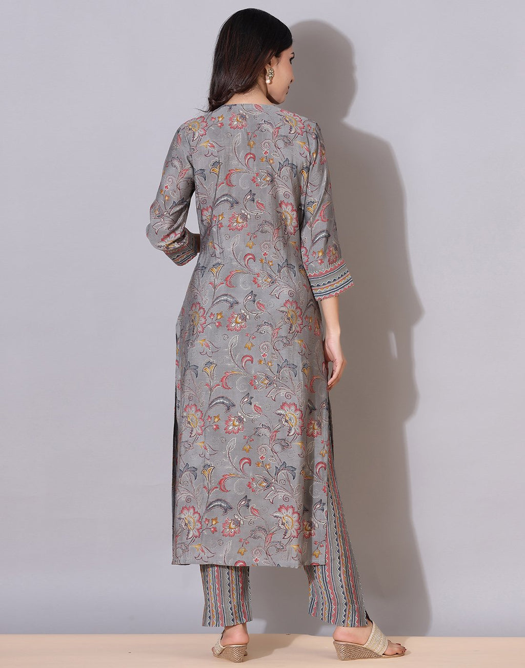 Printed Kurti Palazzo Set
